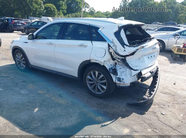 3PCAJ5BA7MF109003 2021 INFINITI QX50 White Tył lewy