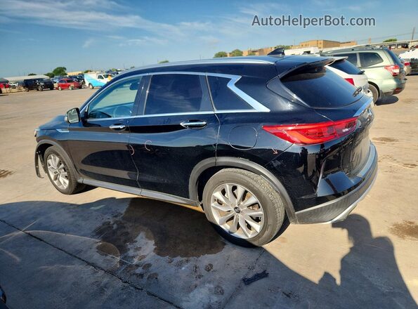 3PCAJ5BA8MF119555 2021 INFINITI QX50 Черный Задняя левая четверть