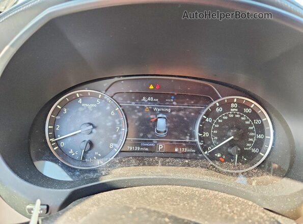 3PCAJ5BA8MF119555 2021 INFINITI QX50 Черный Вид щитка приборов