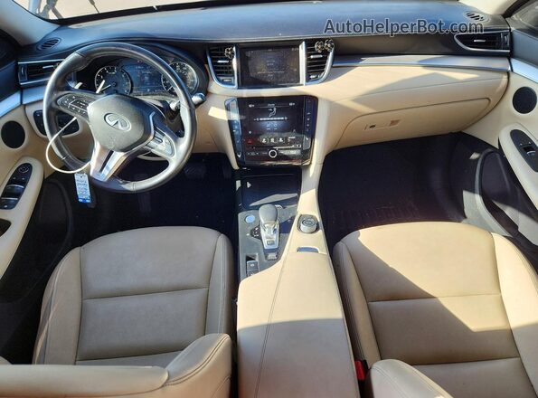 3PCAJ5BA8MF119555 2021 INFINITI QX50 Черный Вид панели приборов