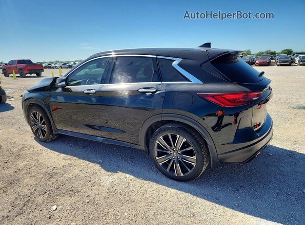 3PCAJ5BA8NF113322 2022 INFINITI QX50 Black Tył lewy