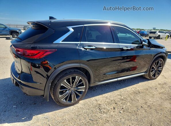 3PCAJ5BA8NF113322 2022 INFINITI QX50 Black Tył prawy