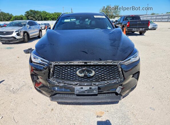 3PCAJ5BA8NF113322 2022 INFINITI QX50 Black Widok z przodu