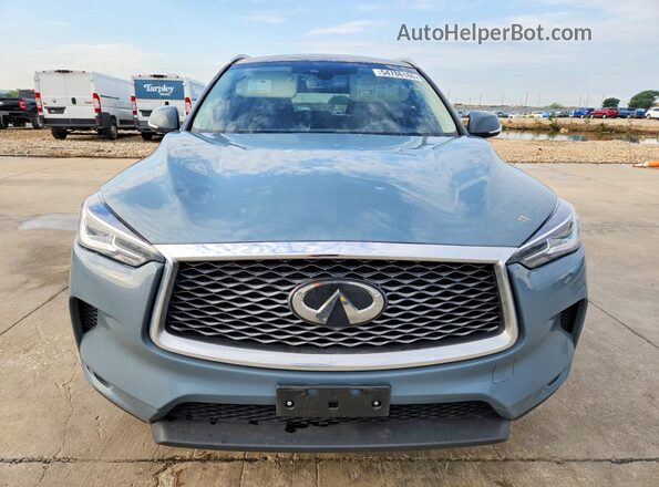 3PCAJ5BA8RF101645 2024 INFINITI QX50 Blue Դիմացի տեսք