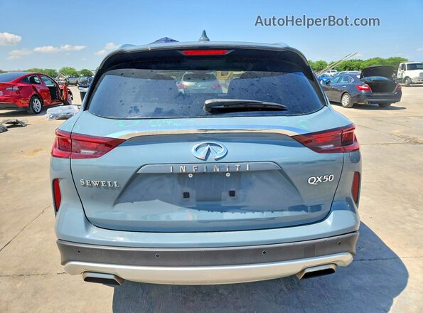 3PCAJ5BA8RF101645 2024 INFINITI QX50 Blue Հետևի տեսք