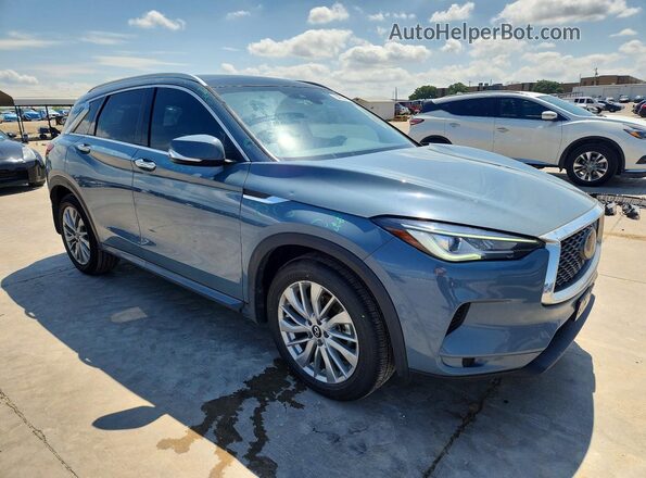 3PCAJ5BA8RF101645 2024 INFINITI QX50 Blue Առջևի աջ