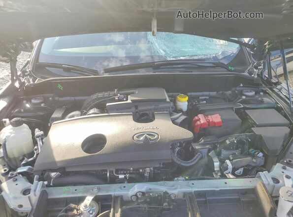3PCAJ5BA8RF114007 2024 INFINITI QX50 Black Սալոնի հետևի տեսք