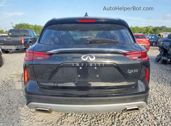3PCAJ5BA8RF114007 2024 INFINITI QX50 Black Հետևի տեսք