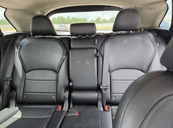 3PCAJ5BAXMF104894 2021 INFINITI QX50 Black Rear seats view