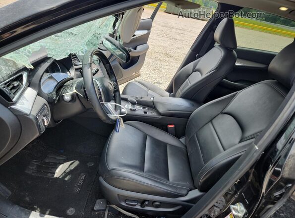3PCAJ5BAXMF104894 2021 INFINITI QX50 Black Front interior view
