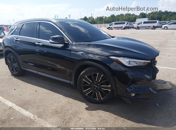 3PCAJ5BAXMF105303 2021 INFINITI QX50 Черный Вид задней части салона