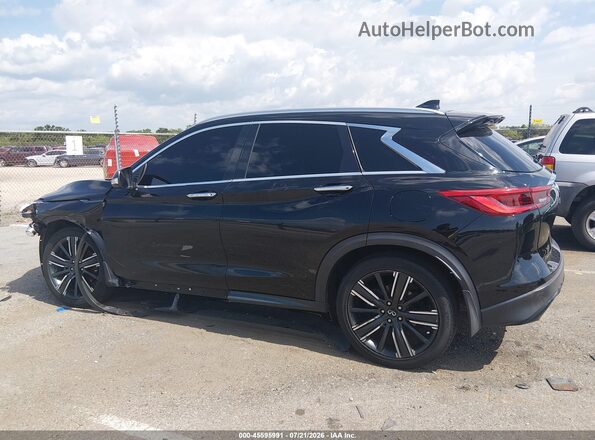 3PCAJ5BAXMF105303 2021 INFINITI QX50 Черный Панорамный вид салона 360°