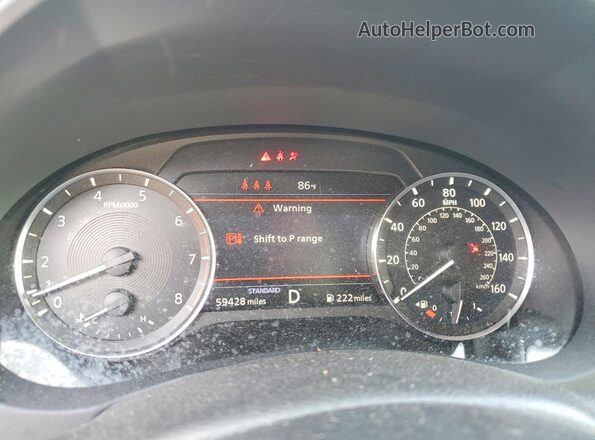 3PCAJ5BAXNF114293 2022 INFINITI QX50 Black Instrument cluster view