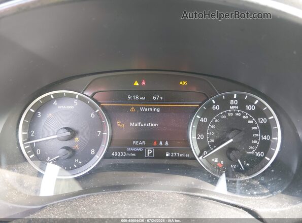3PCAJ5BB1MF116084 2021 INFINITI QX50 Белый Вид задних сидений
