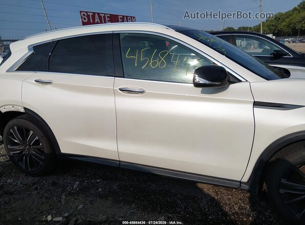 3PCAJ5BB1MF116084 2021 INFINITI QX50 Белый Панорамный вид салона 360°