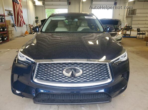 3PCAJ5BB1MF117428 2021 INFINITI QX50 Blue წინა ხედი