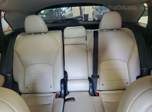 3PCAJ5BB1MF117428 2021 INFINITI QX50 Blue უკანა სავარძლების ხედი