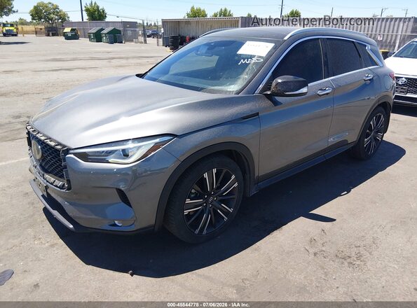 3PCAJ5BB1MF121737 2021 INFINITI QX50 Gray Front left