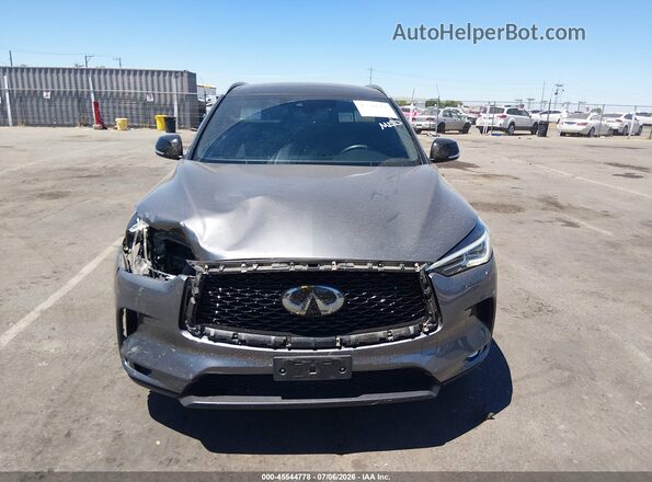 3PCAJ5BB1MF121737 2021 INFINITI QX50 Gray Rear interior view
