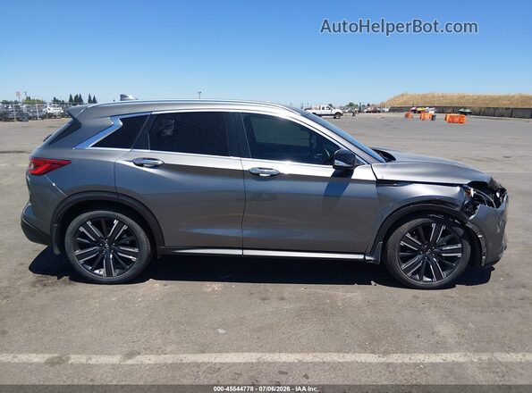 3PCAJ5BB1MF121737 2021 INFINITI QX50 Gray 360 interior view
