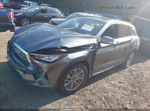 3PCAJ5BB2RF101830 2024 INFINITI QX50 Серый Передняя левая четверть