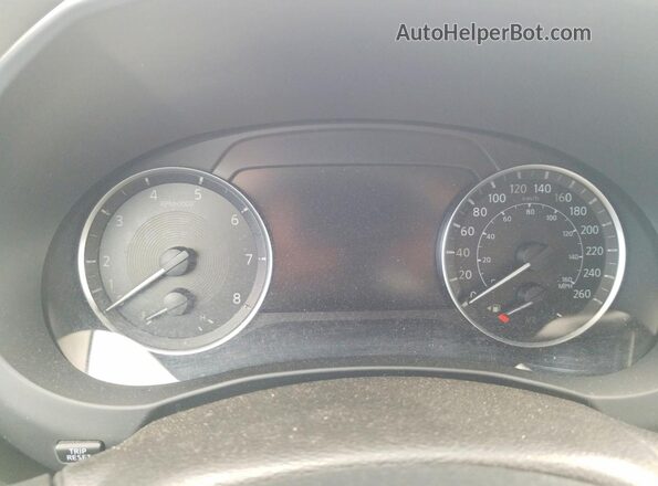 3PCAJ5BB3MF117009 2021 INFINITI QX50 Red Widok zestawu wskaźników