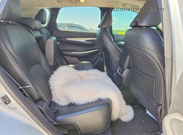 3PCAJ5BB4MF118511 2021 INFINITI QX50 Silver Սալոնի հետևի տեսք
