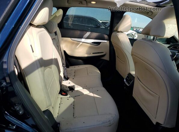 3PCAJ5BB5MF113639 2021 INFINITI QX50 Blue უკანა სავარძლების ხედი