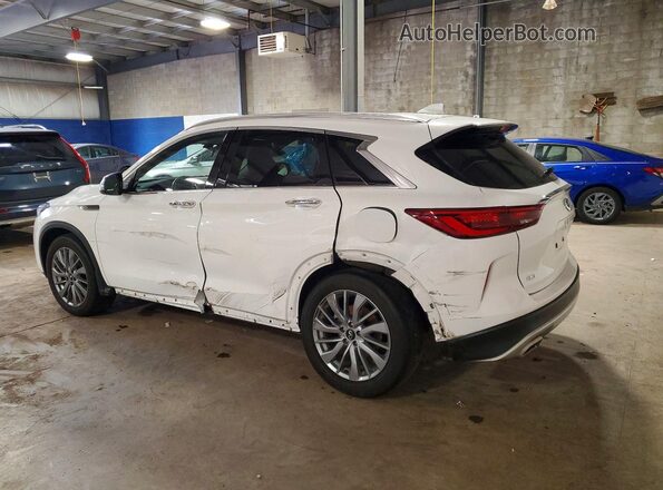 3PCAJ5BB5RF109971 2024 INFINITI QX50 Белый Задняя левая четверть