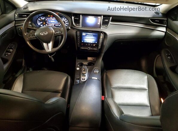 3PCAJ5BB5RF109971 2024 INFINITI QX50 Белый Вид панели приборов