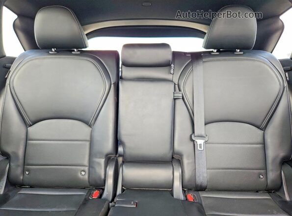 3PCAJ5BB6NF115000 2022 INFINITI QX50 White უკანა სავარძლების ხედი