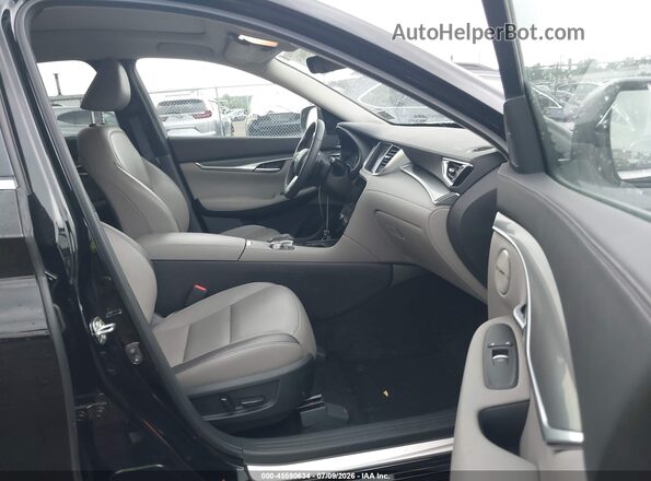 3PCAJ5BB6SF106714 2025 INFINITI QX50 Black Սալոնի դիմացի տեսք
