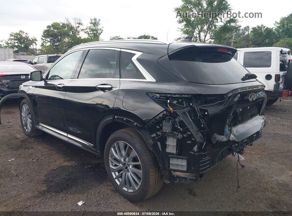 3PCAJ5BB6SF106714 2025 INFINITI QX50 Black Դիմացի տեսք