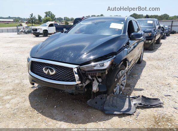 3PCAJ5BB6SF116482 2025 INFINITI QX50 Черный Вид спереди