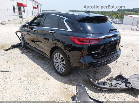 3PCAJ5BB6SF116482 2025 INFINITI QX50 Черный Задняя левая четверть