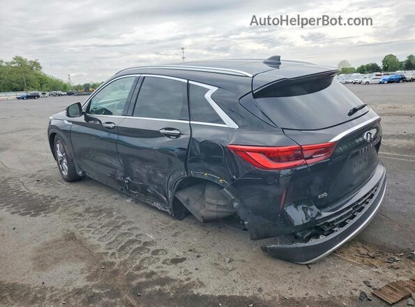 3PCAJ5BB8MF110864 2021 INFINITI QX50 Black Հետևի ձախ