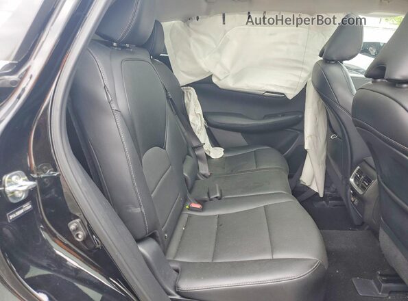 3PCAJ5BB8MF110864 2021 INFINITI QX50 Black Հետևի նստատեղերի տեսք