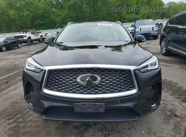3PCAJ5BB8MF110864 2021 INFINITI QX50 Black Դիմացի տեսք