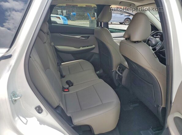 3PCAJ5BB9SF101782 2025 INFINITI QX50 White უკანა სავარძლების ხედი