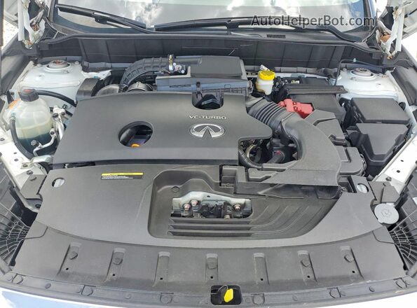3PCAJ5BB9SF101782 2025 INFINITI QX50 White უკანა სალონის ხედი