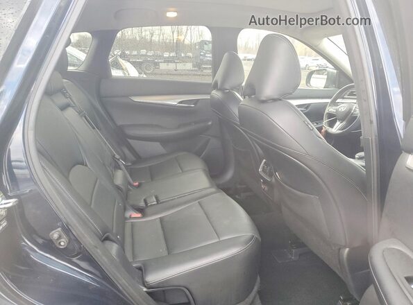 3PCAJ5BBXMF108467 2021 INFINITI QX50 Black Սալոնի հետևի տեսք