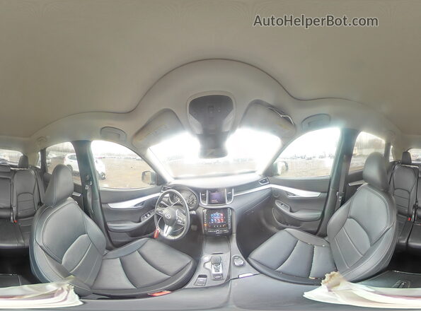 3PCAJ5BBXMF108467 2021 INFINITI QX50 Black Սալոնի 360 աստիճան տեսք