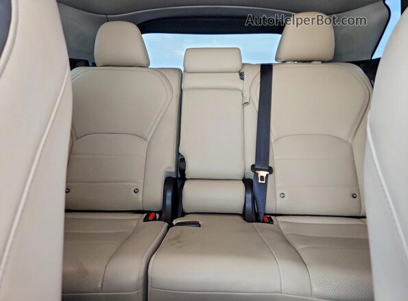 3PCAJ5CA0MF122948 2021 INFINITI QX50 White Հետևի նստատեղերի տեսք