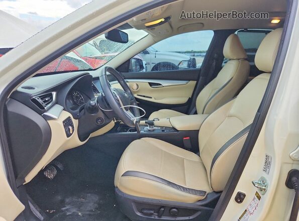 3PCAJ5CA0MF122948 2021 INFINITI QX50 White Սալոնի դիմացի տեսք