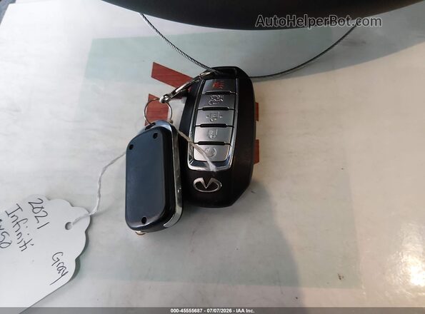 3PCAJ5CA8MF121370 2021 INFINITI QX50 Gray Առջևի վահանակի տեսք
