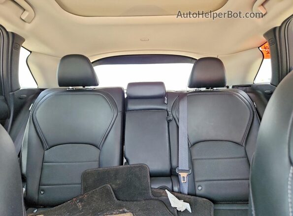 3PCAJ5CA9MF122057 2021 INFINITI QX50 Белый Вид задних сидений