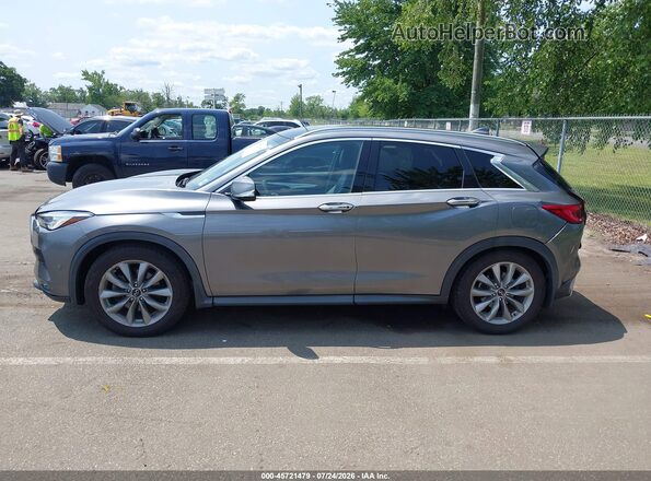 3PCAJ5CB0MF113644 2021 INFINITI QX50 Gray სალონის 360-გრადუსიანი ხედი