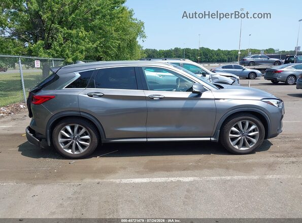 3PCAJ5CB0MF113644 2021 INFINITI QX50 Gray უკანა სალონის ხედი