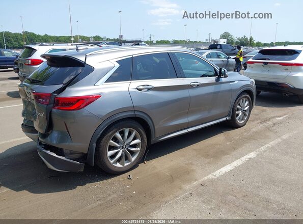 3PCAJ5CB0MF113644 2021 INFINITI QX50 Gray უკანა მარჯვენა