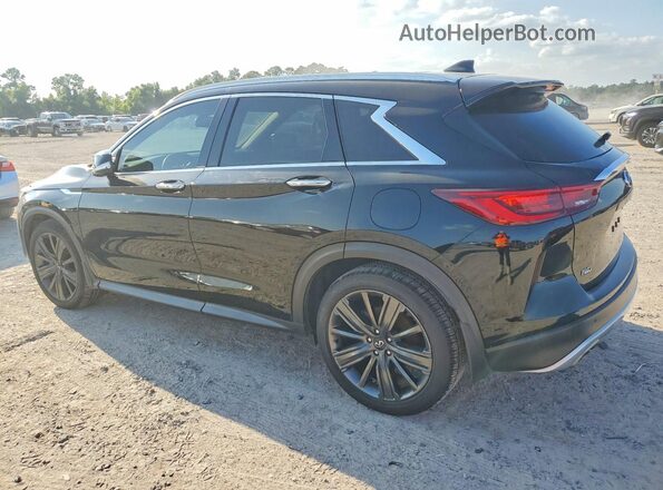 3PCAJ5CB0NF119431 2022 INFINITI QX50 Black Задня ліва чверть